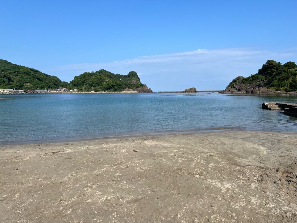 新温泉町の砂浜